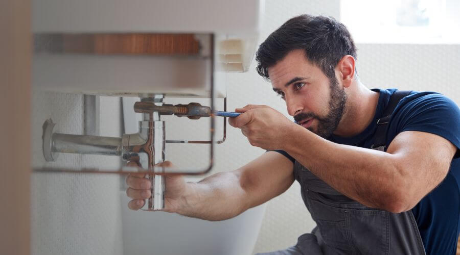Professional sink repair services in George, IA